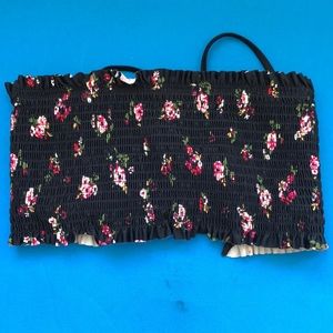 strapless bathing suit top